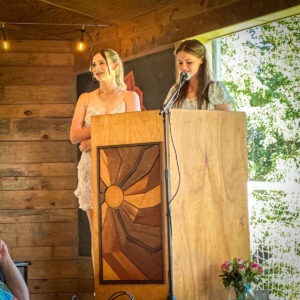8th grade graduation 2024 - student speeches on stage