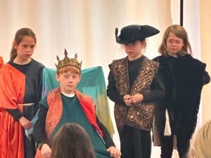 second and third grade play