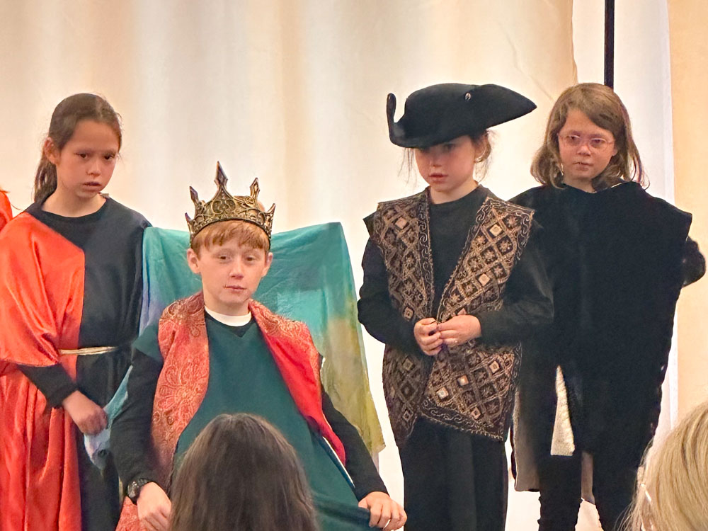 second and third grade play