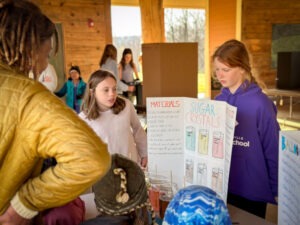 science fair experiment in middle school