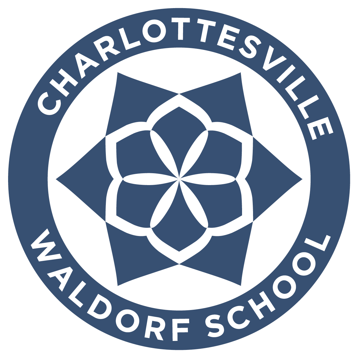 Charlottesville Waldorf School logo in round design