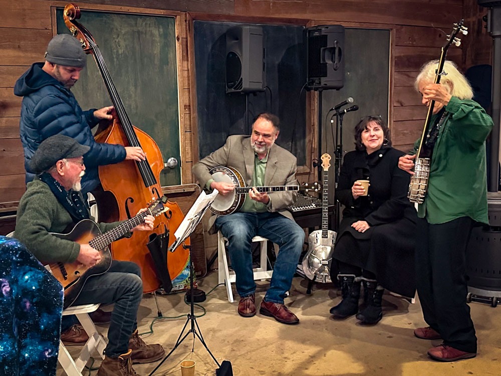 music at the Night Market - Holiday Bazaar