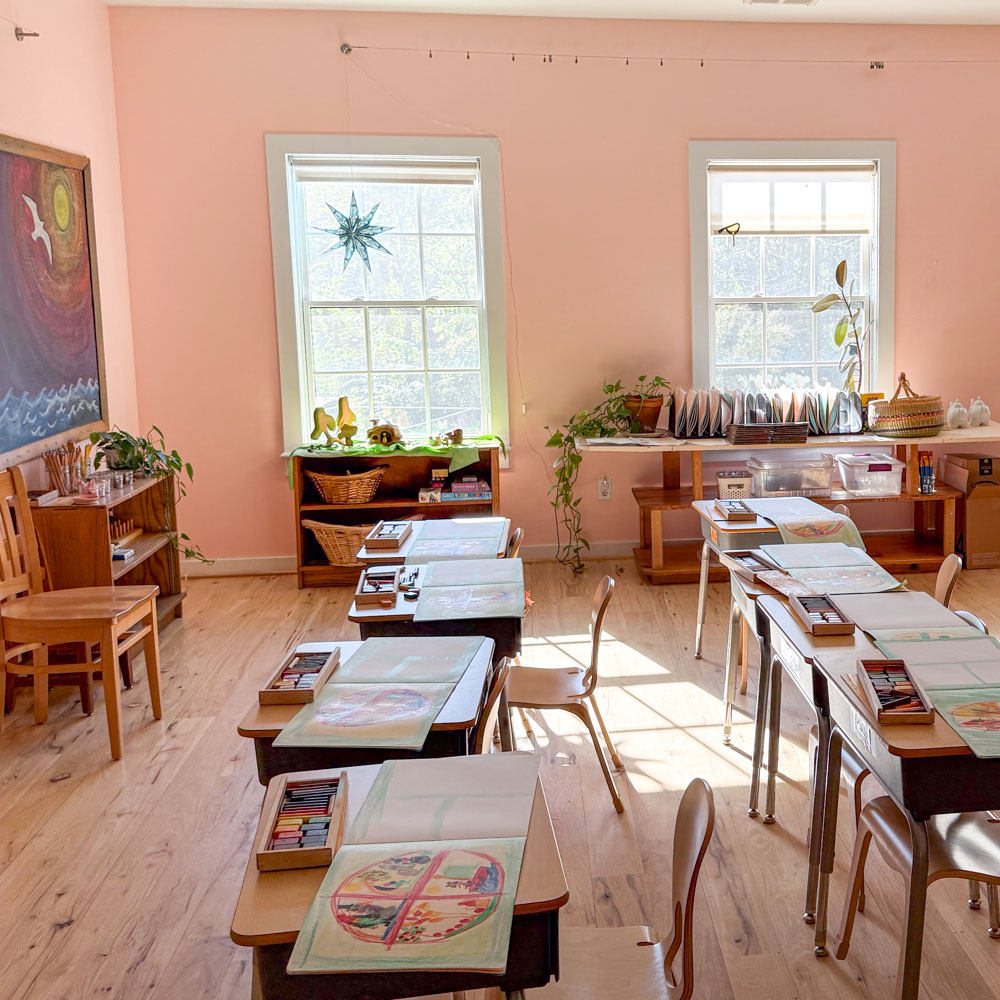 first grade classroom ready for learning with beautiful materials and thoughtfully organized space