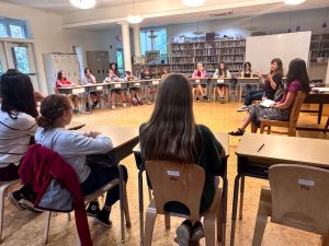charlottesville waldorf school (cws) middle school students learning about climate change and local positive actions